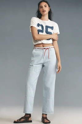 ASKK NY Carpenter High-Rise Tapered Jeans