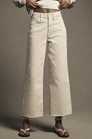 Good American Soft-Tech Waist Crop Palazzo Jeans