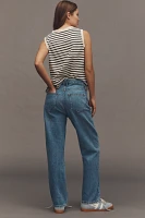Good American Standard High-Rise Straight-Leg Jeans