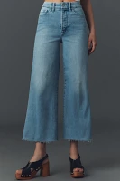 Good American Waist High-Rise Palazzo Crop Jeans
