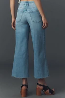 Good American Waist High-Rise Palazzo Crop Jeans