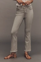 Good American Legs Soft-Tech High-Rise Crop Mini Bootcut Jeans