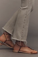 Good American Legs Soft-Tech High-Rise Crop Mini Bootcut Jeans