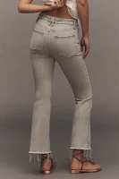 Good American Legs Soft-Tech High-Rise Crop Mini Bootcut Jeans