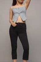 Good American Capri High-Rise Slim Jeans