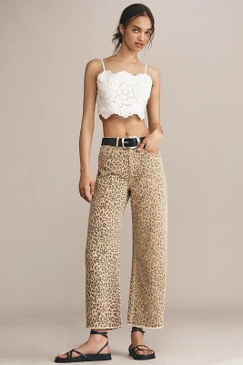 LE JEAN Nomad High-Rise Tapered Ankle Jeans