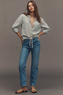 Favorite Daughter The Valentina High-Rise Straight-Leg Jeans
