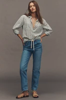 Favorite Daughter The Valentina High-Rise Straight-Leg Jeans