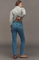 Favorite Daughter The Valentina High-Rise Straight-Leg Jeans