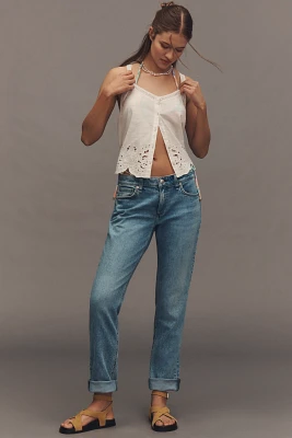 rag & bone Dre Low-Rise Slim Boyfriend Jeans