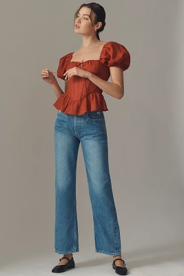 Boyish Ziggy High-Rise Relaxed Straight-Leg Jeans