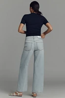 RE/DONE Low-Rise Loose Crop Wide-Leg Jeans