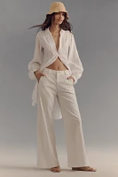 AG Caden Wide-Leg Trouser Pants