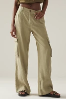 Sanctuary Hopper Mid-Rise Straight-Leg Cargo Pants