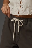 The Adi Pull-On Mid-Rise Flare Pants by Pilcro