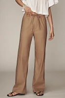 rag & bone Logan Linen Blend Beach Pants