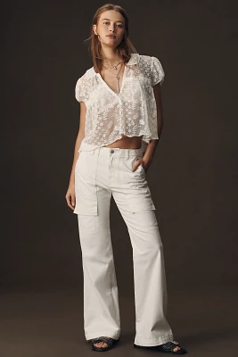 Pilcro Utility Bootcut Pants