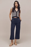 Maeve Chino Crop Trousers