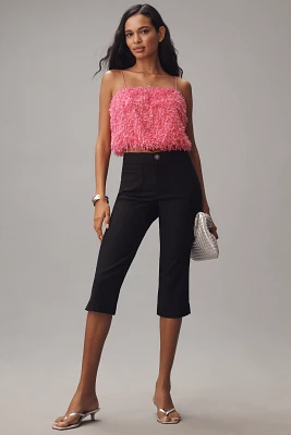 Maeve Linen Blend Capri Pants