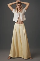 Maeve Silky A-Line Palazzo Pants