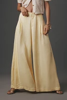 Maeve Silky A-Line Palazzo Pants
