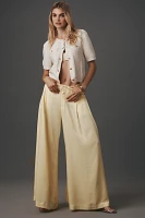 Maeve Silky A-Line Palazzo Pants