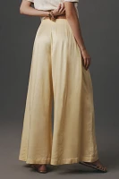 Maeve Silky A-Line Palazzo Pants