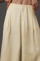 Maeve Silky A-Line Palazzo Pants