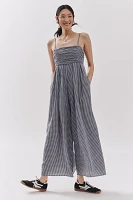 Hutch The Mabel Gingham Sleeveless Wide-Leg Jumpsuit