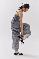Hutch The Mabel Gingham Sleeveless Wide-Leg Jumpsuit