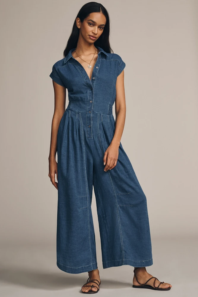 By Anthropologie Parachute Jumpsuit