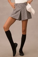Maeve Menswear Pleated Skort