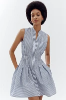 Maeve Sleeveless V-Neck Fit & Flare Shirtdress