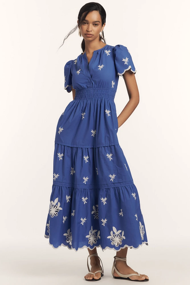 The Somerset Embroidered Maxi Dress