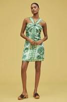 Greylin Miki Halter Mini Dress