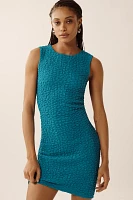 By Anthropologie Textured Mini Shift Dress