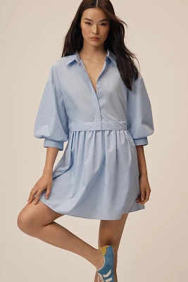 English Factory V-Neck Shirt Dress