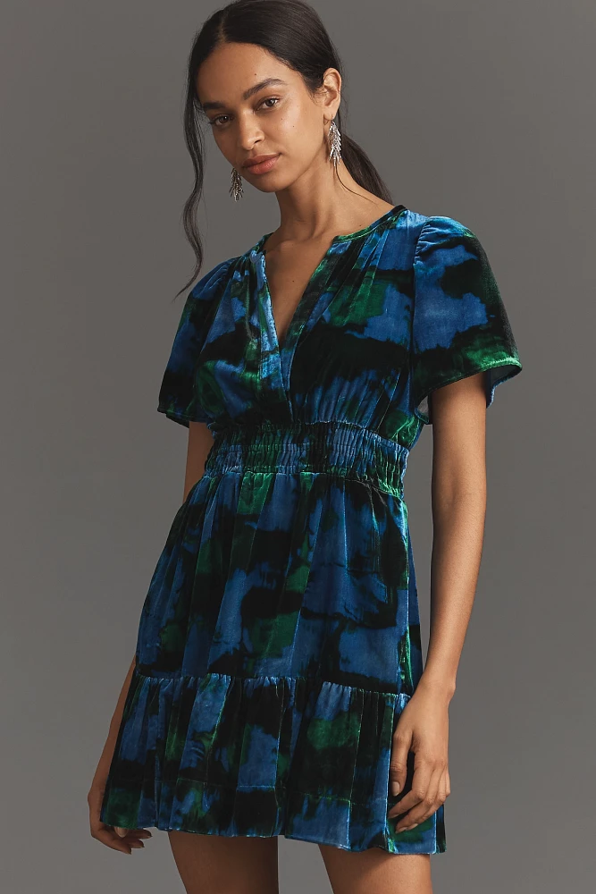 The Somerset Velvet Mini Dress