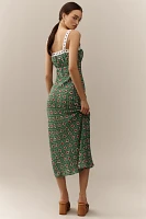 WAYF Sleeveless Midi Slip Dress