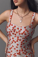 Hutch Diana Sleeveless Sweetheart A-Line Mini Dress