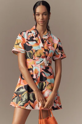 Hutch Larsen Belted Mini Dress
