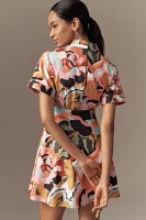 Hutch Larsen Belted Mini Dress