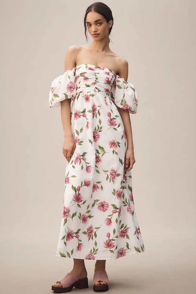 Banjanan Farida Off-The-Shoulder Maxi Dress