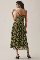 Endless Rose Cut-Out Midi Dress