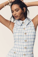 Endless Rose Collared Tweed Mini Dress