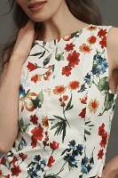 By Anthropologie Sleeveless Drop-Waist Mini Dress