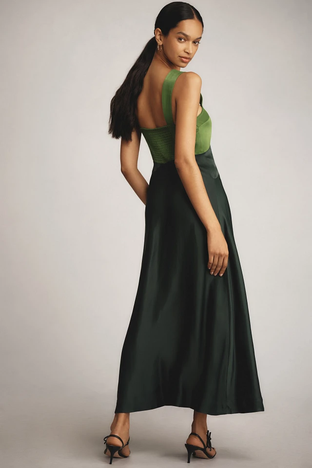 Maeve The Jocelyn Sleeveless Slip Midi Dress by Maeve at MarketFair Shoppes  in Princeton, NJ