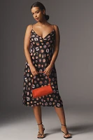 Maeve Sleeveless Cowl-Neck Slip Midi Dress