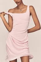 Mare Sleeveless Square-Neck Mini Dress