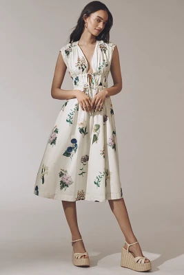 En Saison Ashley Sleeveless Midi Dress